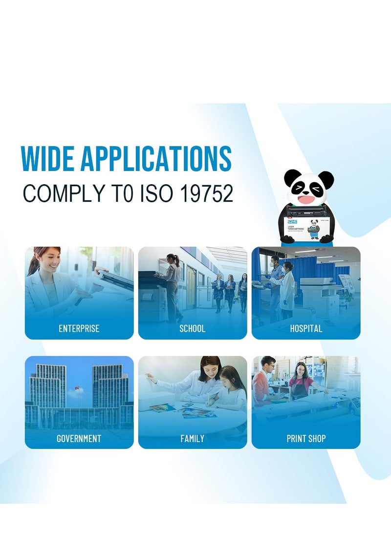 استا خرطوشة حبر ASTA M15w 44A CF244A حبر متوافق لطابعة LaserJet Pro MFP M28a M28w M29a M29w M31w Pro M14a M14w M15a M16a M16w أسود BK مستهلك ممتاز CF244 244A 244 44 - Image 4